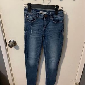 Vintage Zara light blue jeans